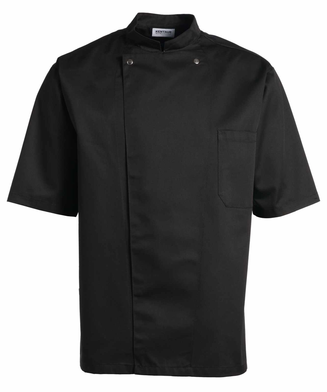 Unisex koka-/teenindajakk, must
