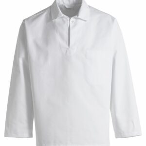 Unisex kittel, valge