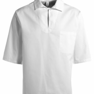 Unisex smock s/s, valge