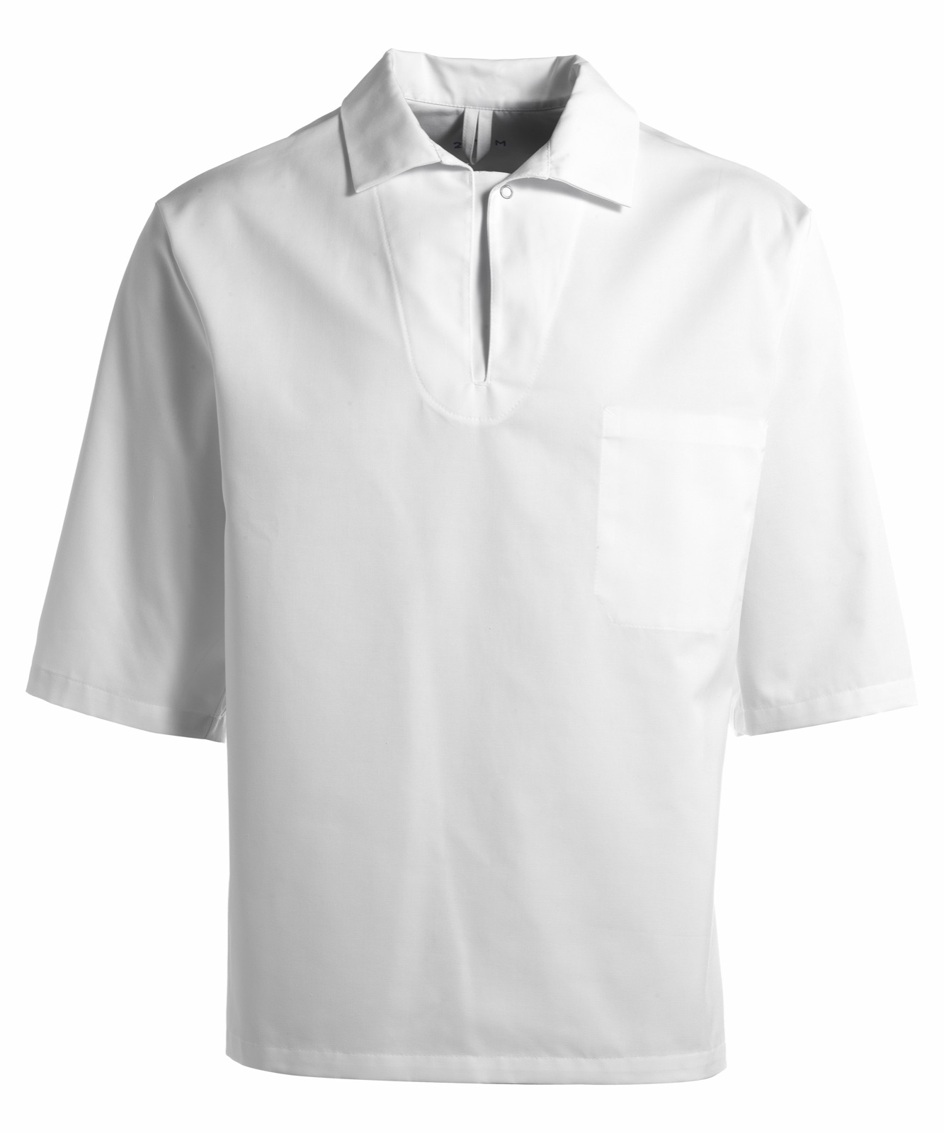 Unisex smock s/s, valge