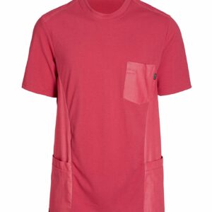 Unisex pikee-särk, vaarikapunane