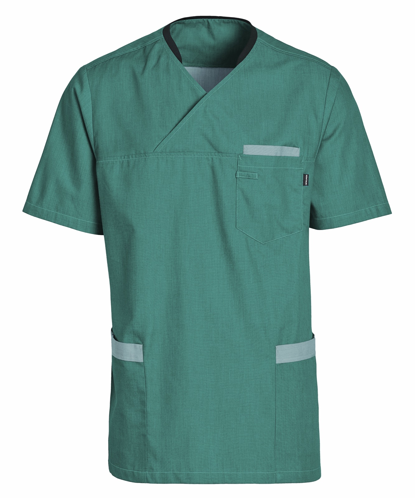 Unisex kittel, rohekashall