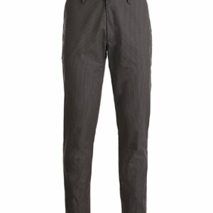 Meeste chino-püksid, must-hall pepita