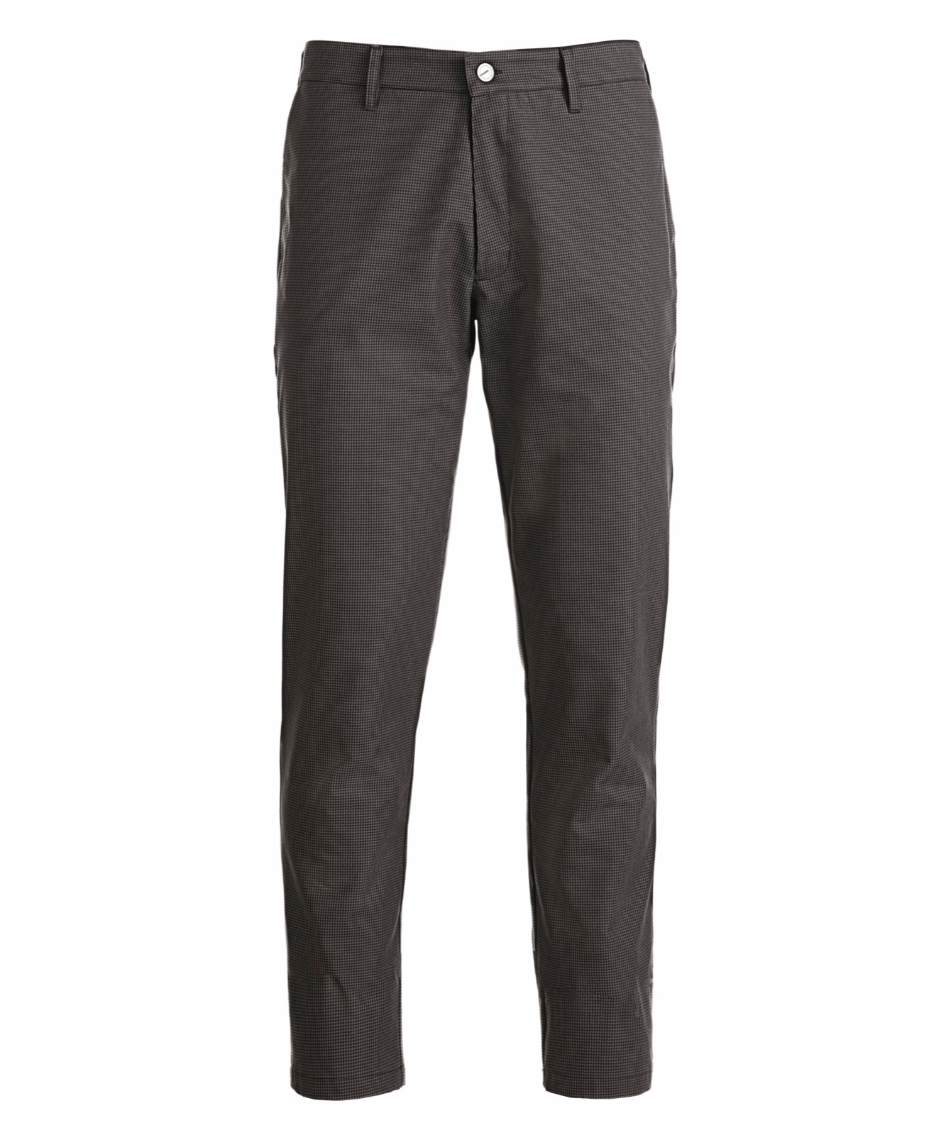 Meeste chino-püksid, must-hall pepita
