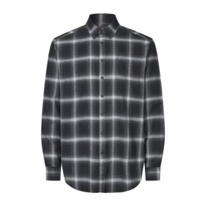 Unisex flanelltriiksärk, hõbehall