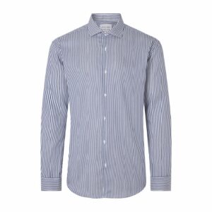 Fine Twill Cadet triiksärk, tumesinine