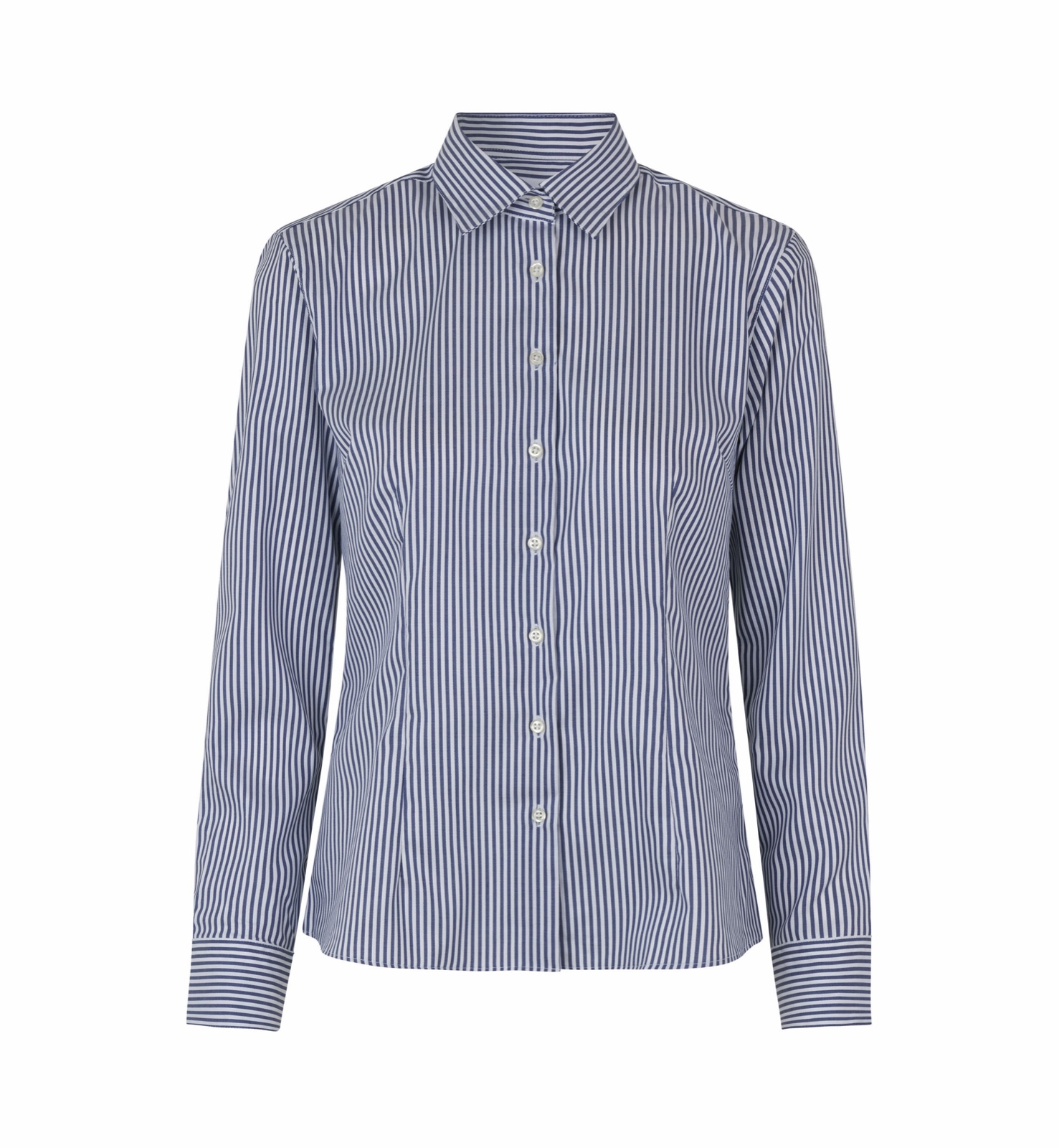Naiste Fine Twill Cadet triiksärk, tumesinine