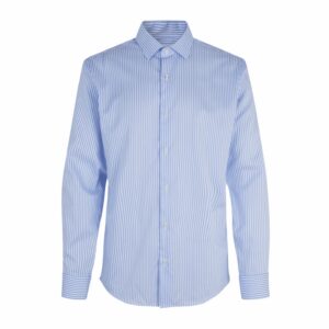 Fine Twill Cadet triiksärk, slim, helesinine