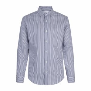 Fine Twill Cadet triiksärk, slim, tumesinine