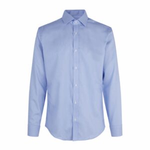 Fine Twill California triiksärk, slim, helesinine