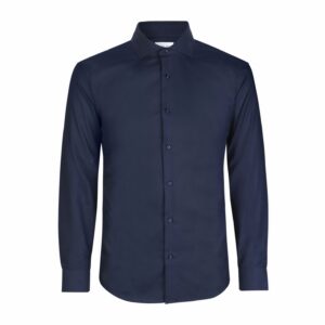 Fine Twill triiksärk, tumesinine