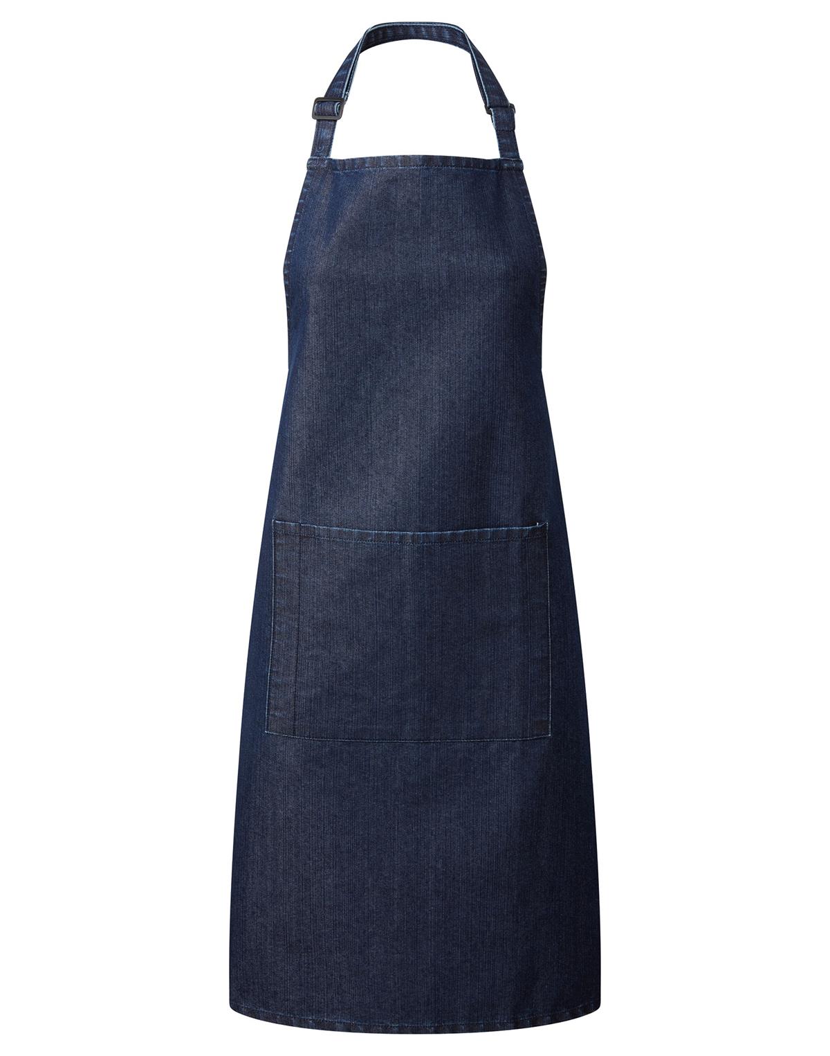 Täispõll suure taskuga, indigo denim